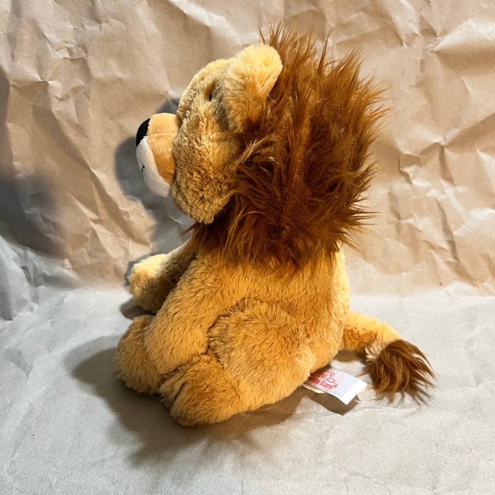 Cuddle Barn Lucas Lion Plush Tan Gold Animated Wild Thing Stuffed Animal Toy - Picture 2 of 7
